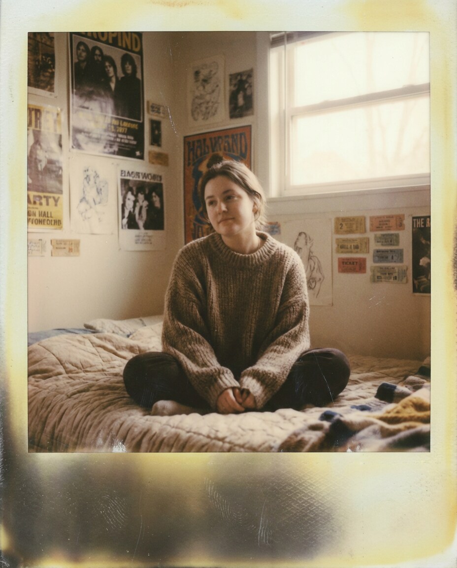 polaroid bedroom vibe photo