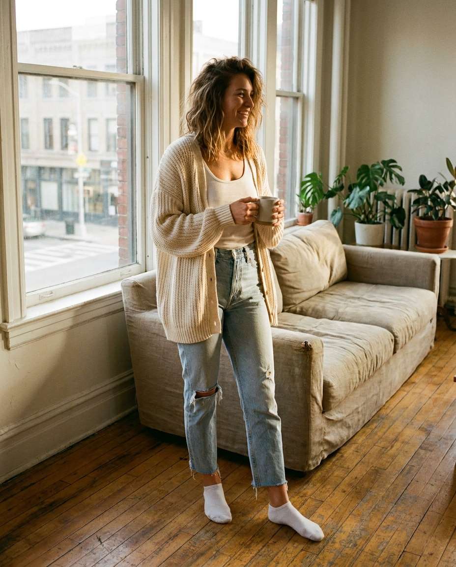 cozy loft morning photo