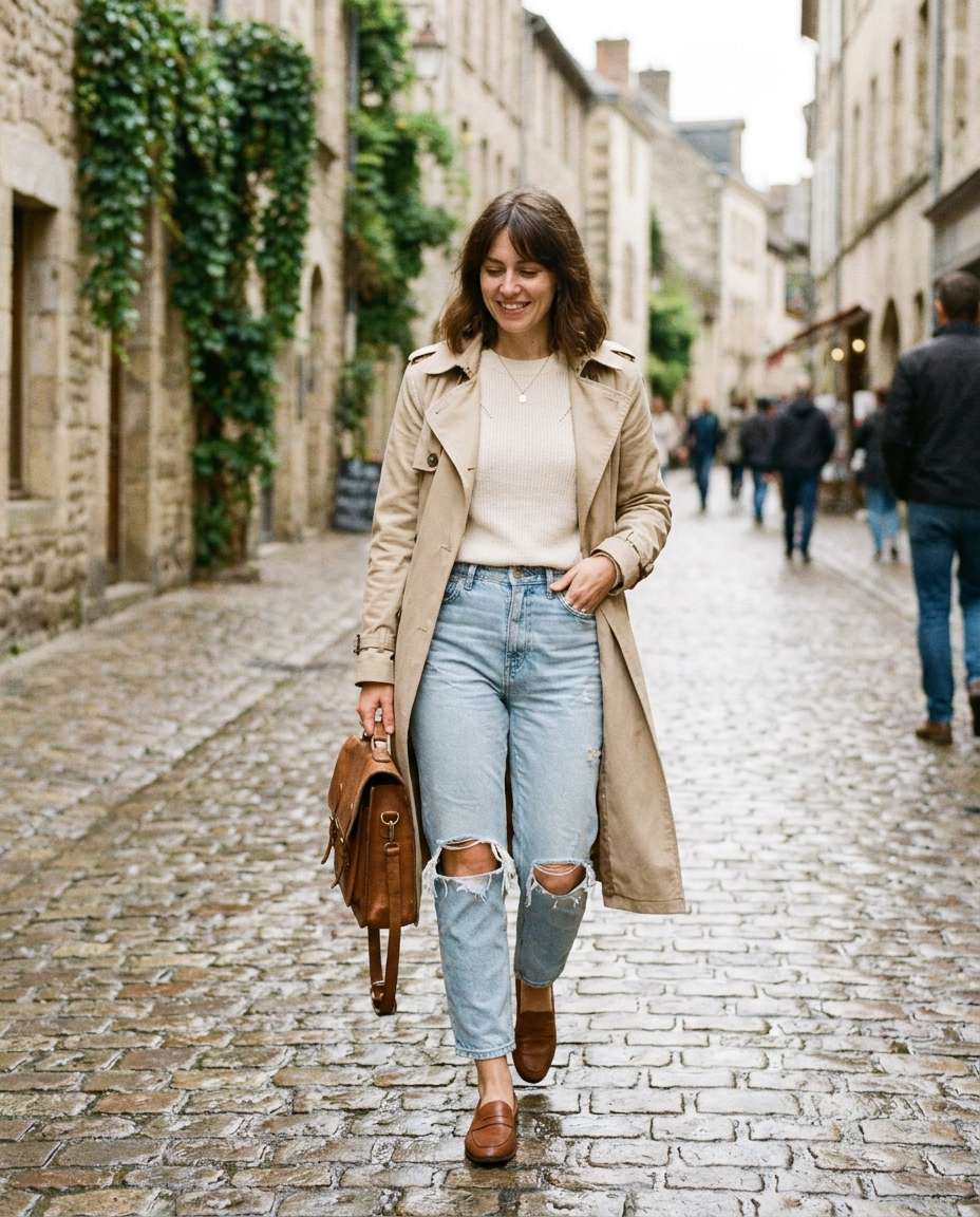 old town cobblestones photo