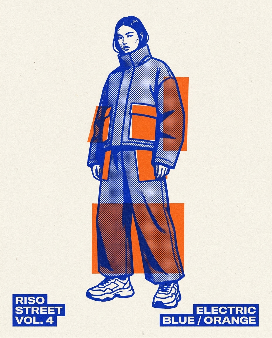 streetwear lookbook cover photo