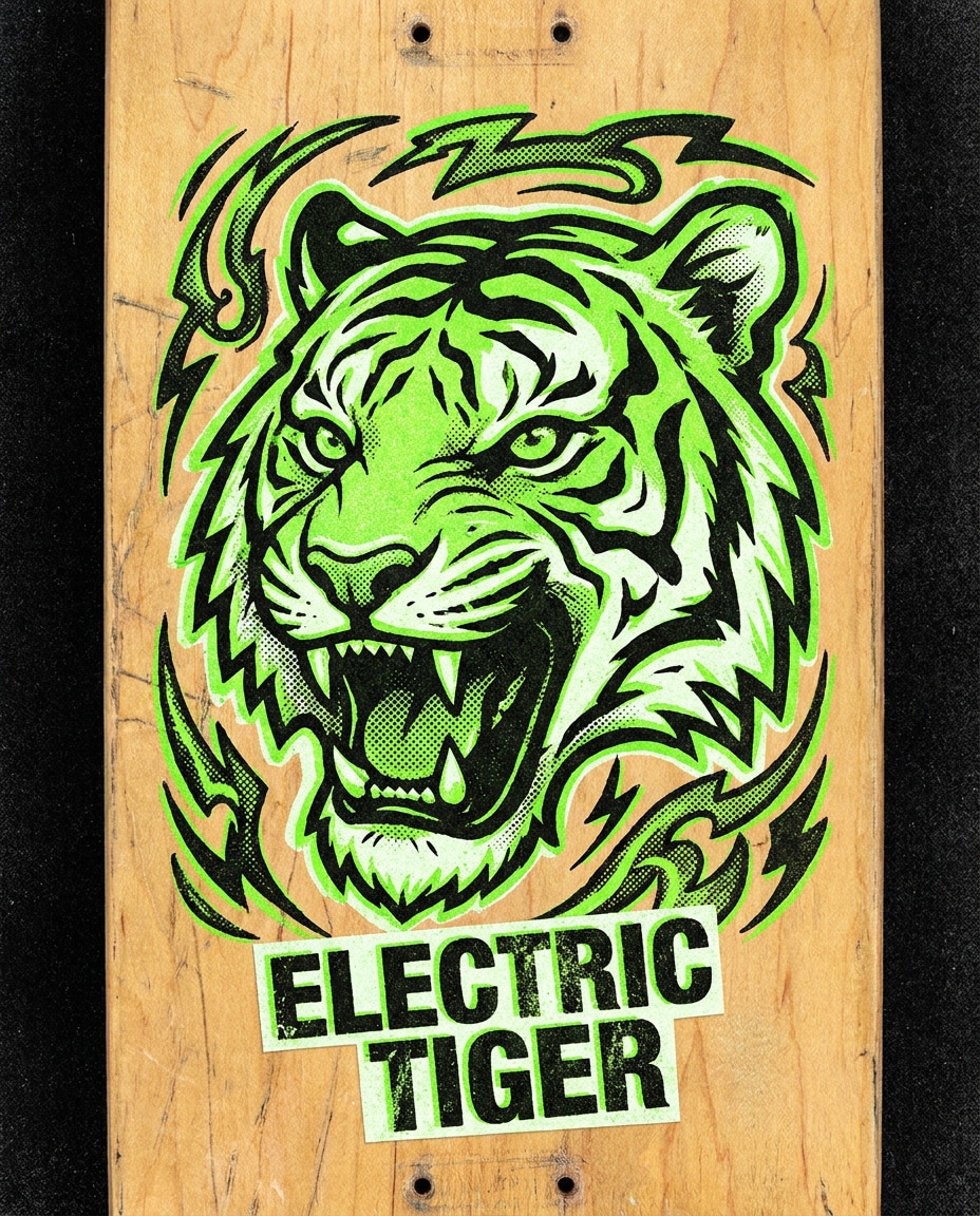 skate deck graphic photo
