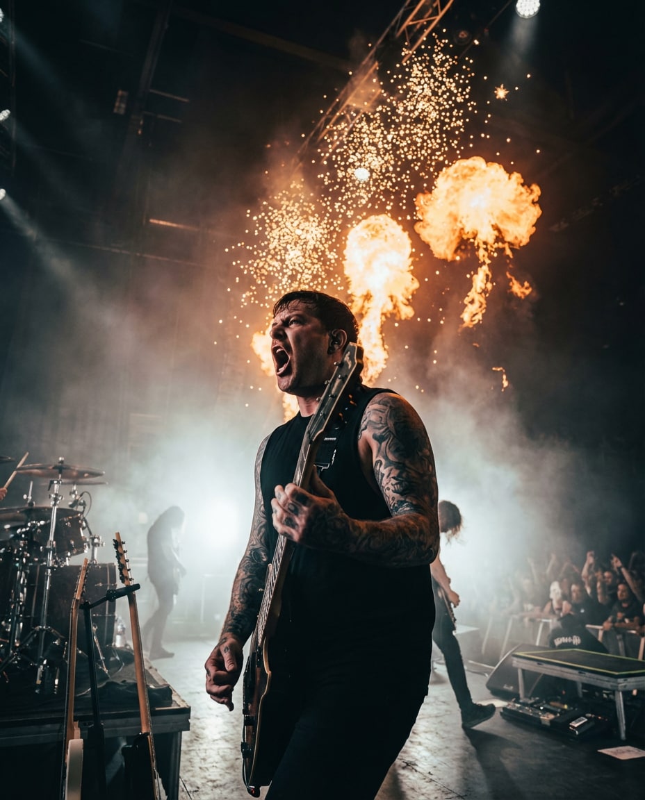 pyro metal moment photo