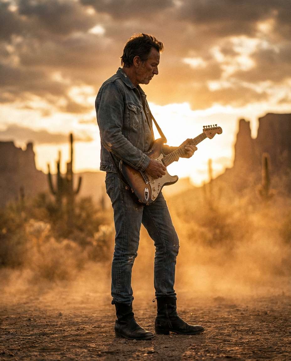 desert music video photo