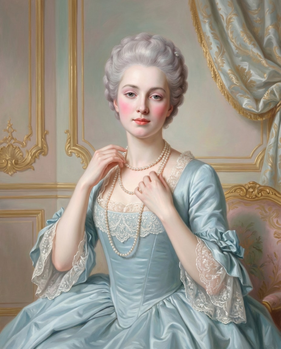 pearls and lace photo