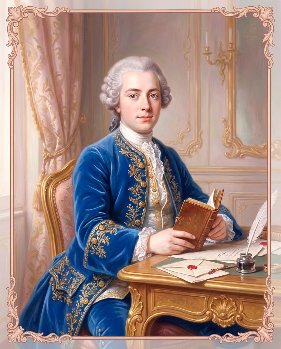 royal blue gentleman photo