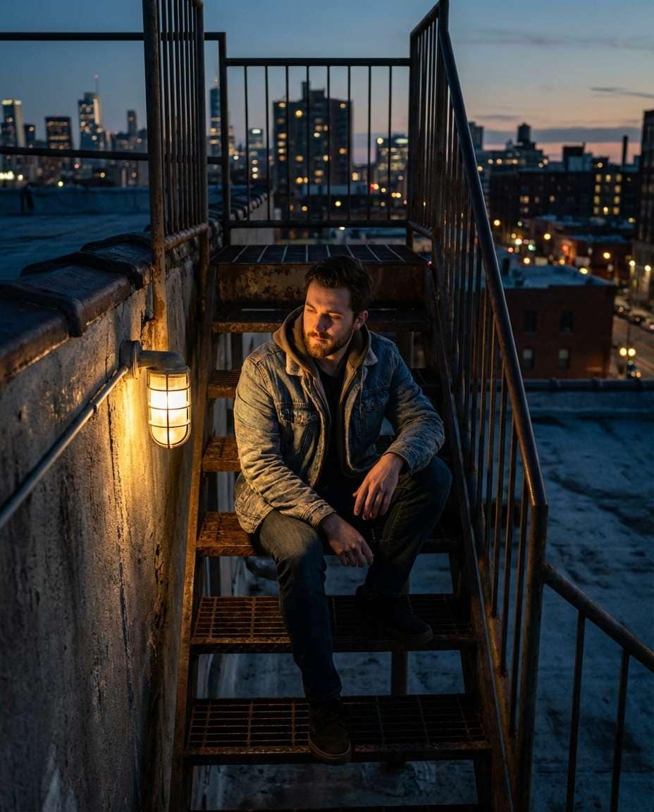 cinematic steps photo