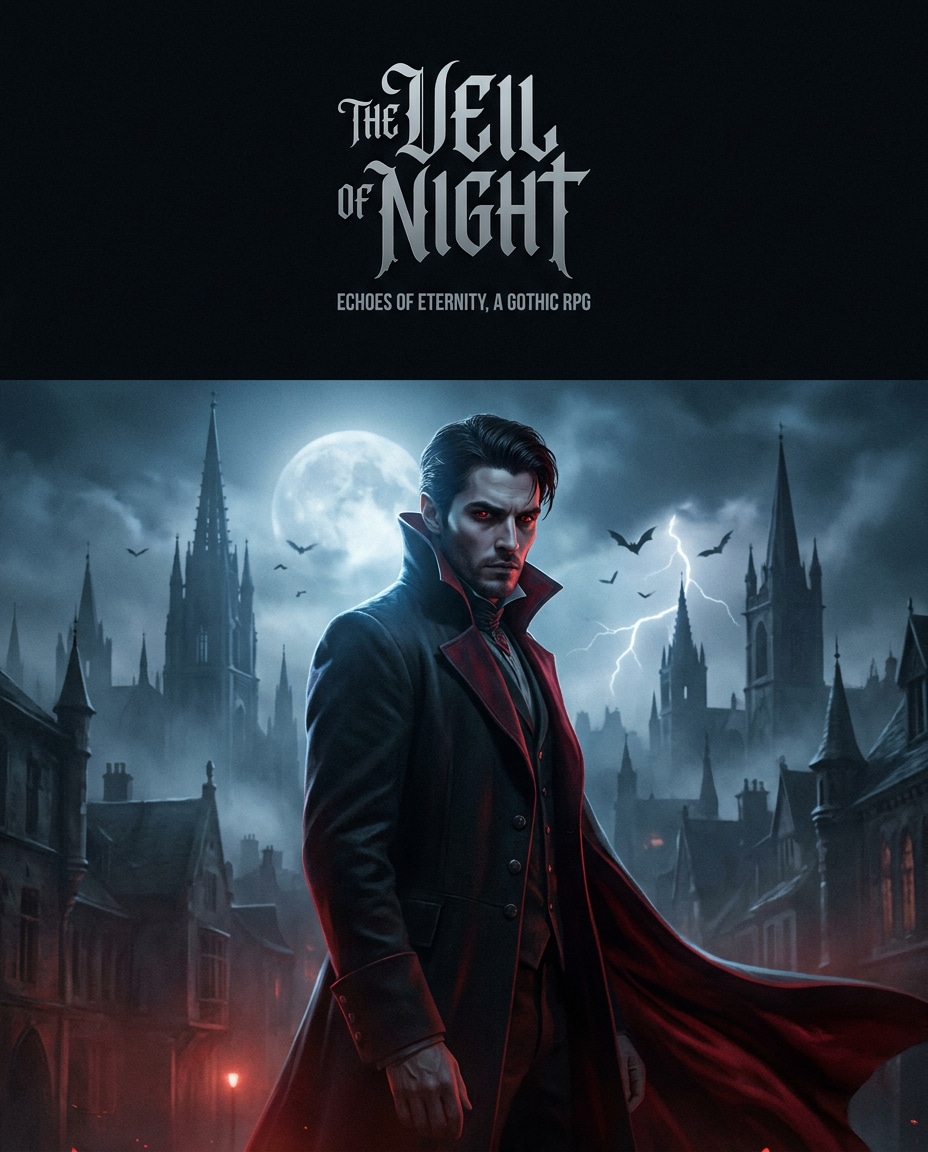 vampire city nightfall photo