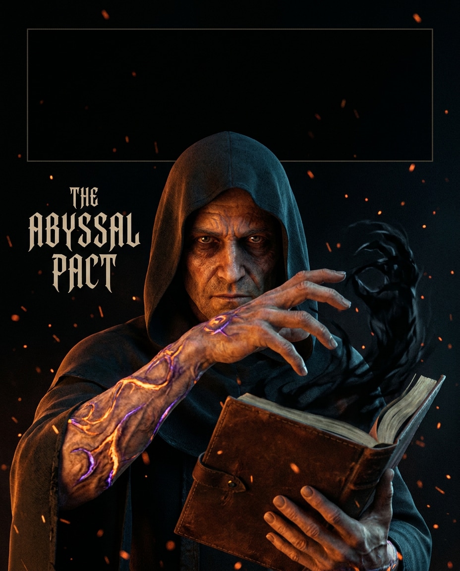 demonic pact closeup photo