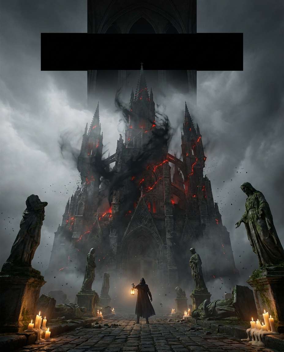cursed cathedral boss photo