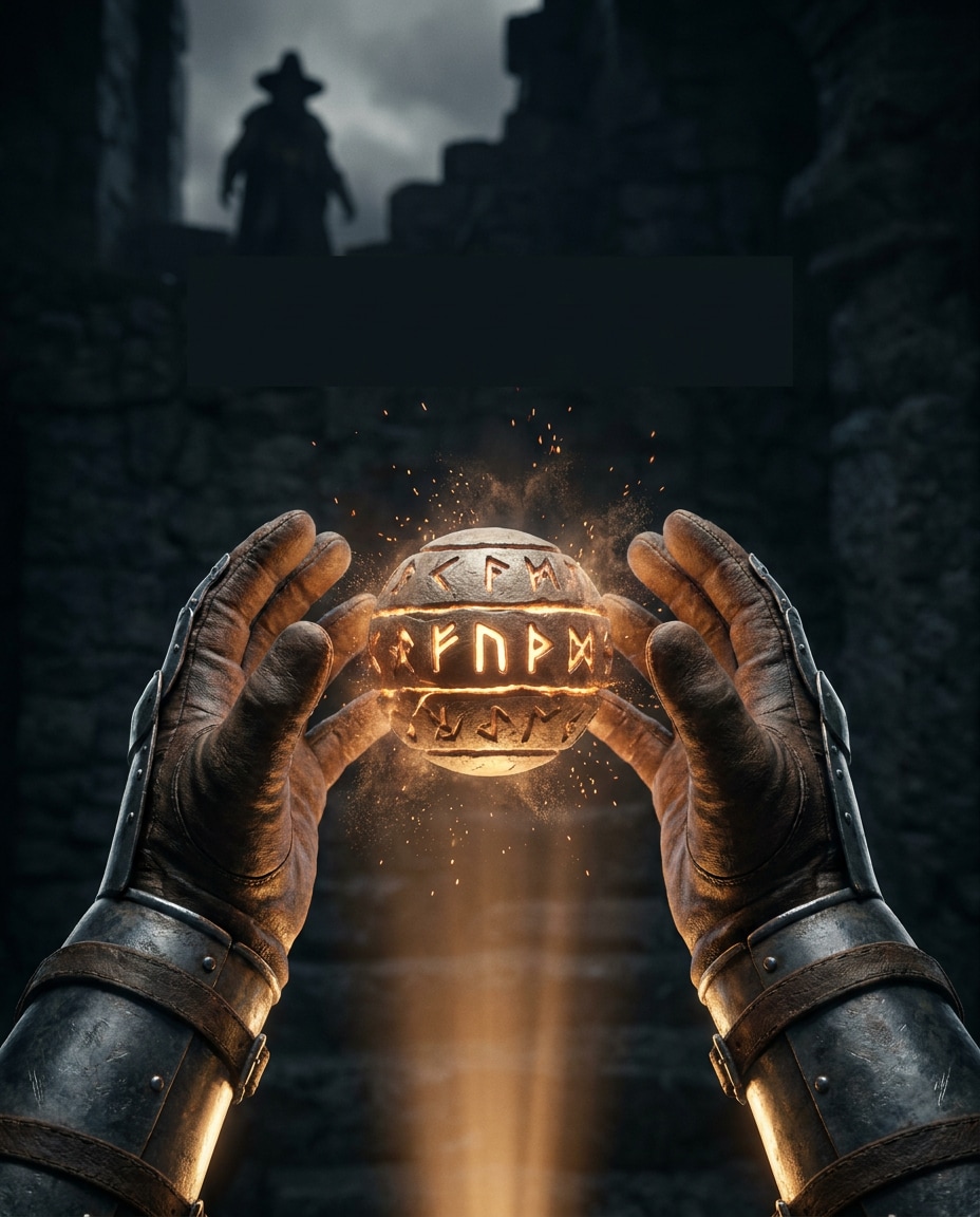 hands holding artifact photo