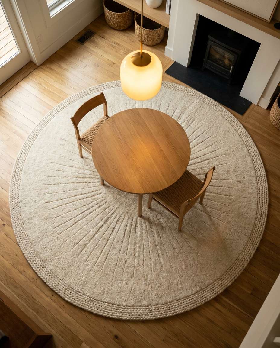 round sunburst photo