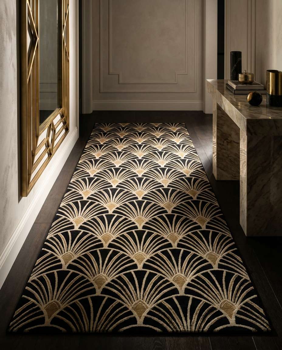 art deco fan motif photo