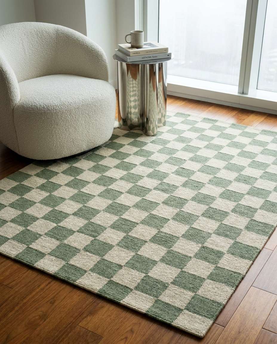 modern checkerboard photo