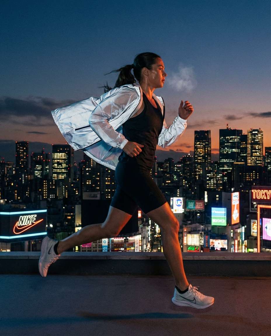 rooftop run scene photo
