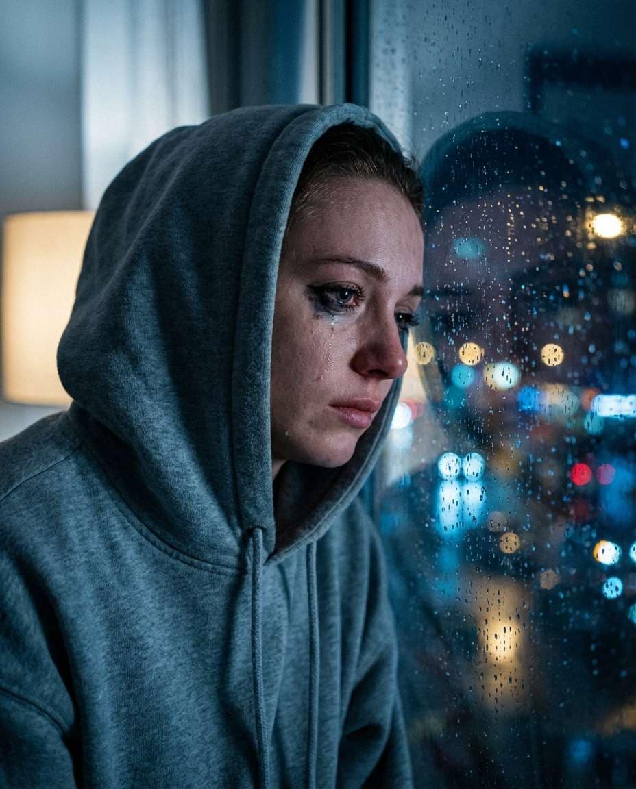 rainy window closeup photo