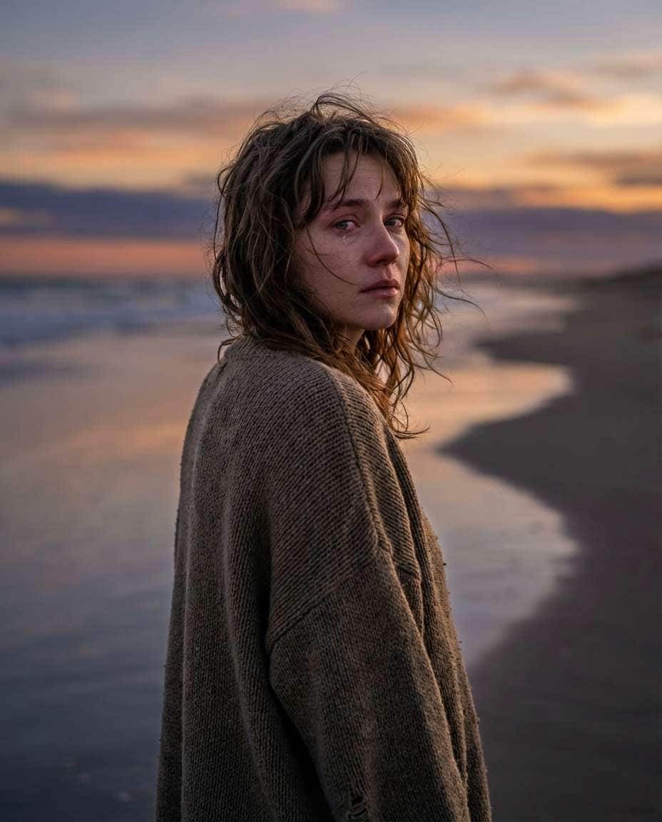 sunset beach farewell photo