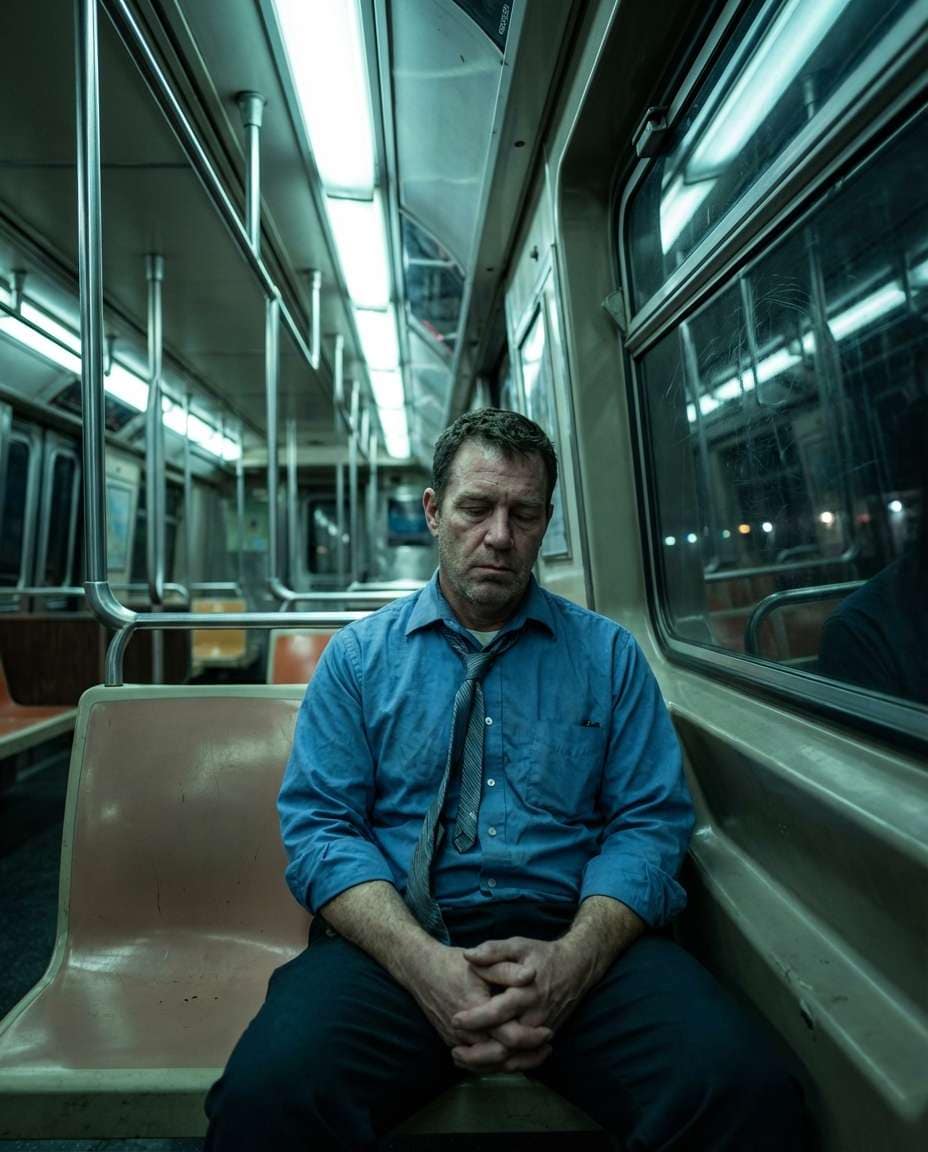 empty subway seat photo