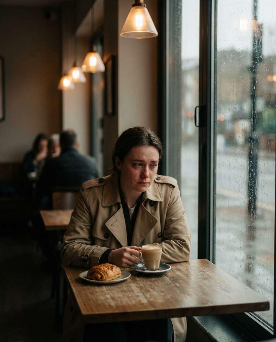 lonely cafe corner photo