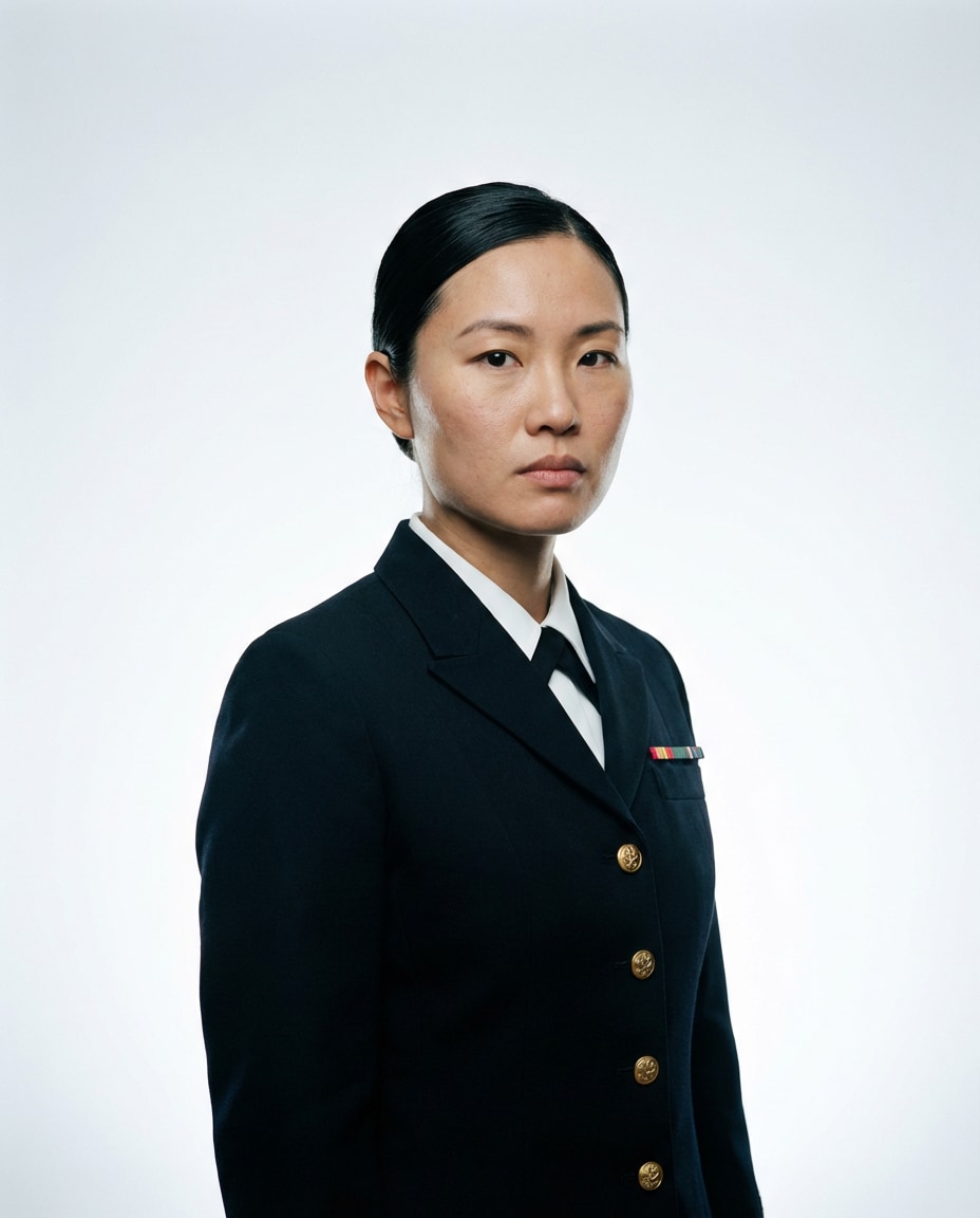 dress blues editorial photo