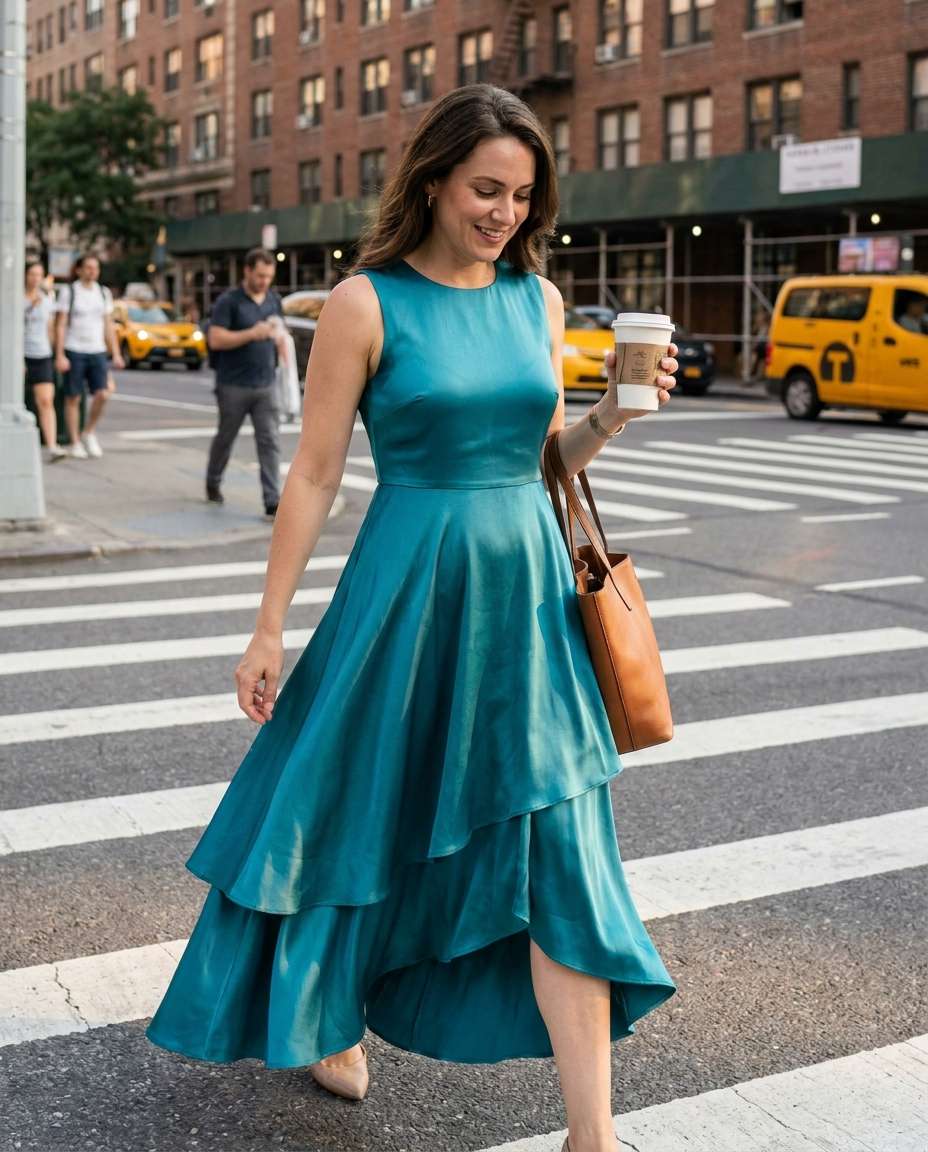 city crosswalk chic photo