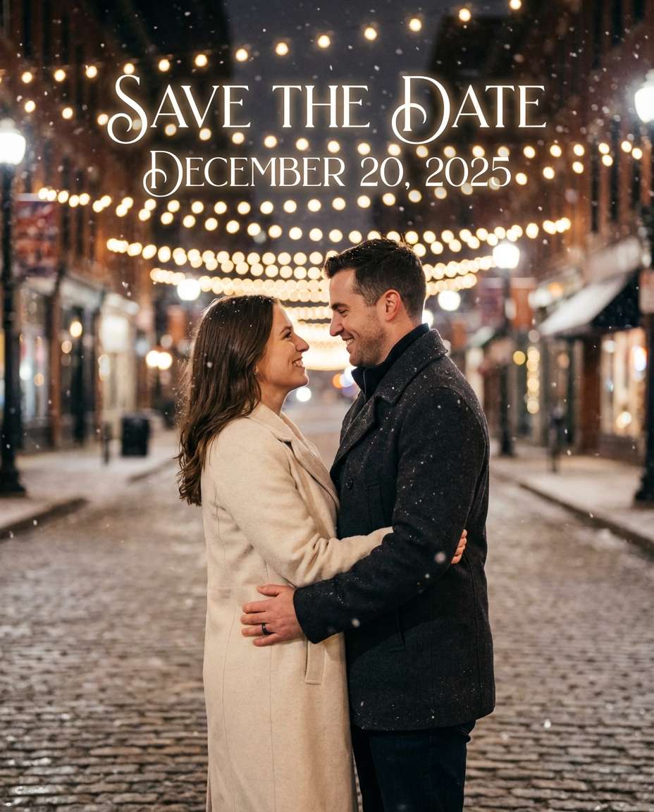 winter snow glam photo