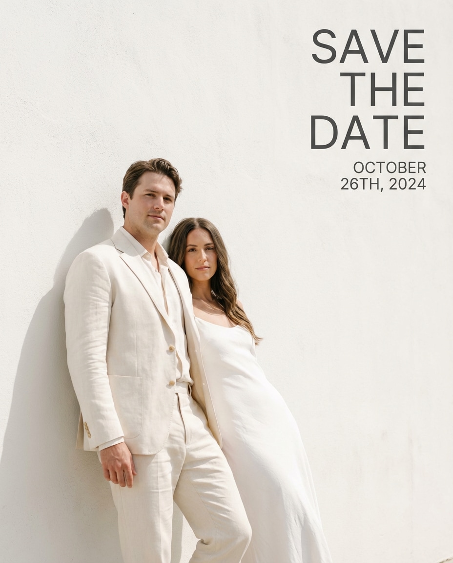 classic white wall photo