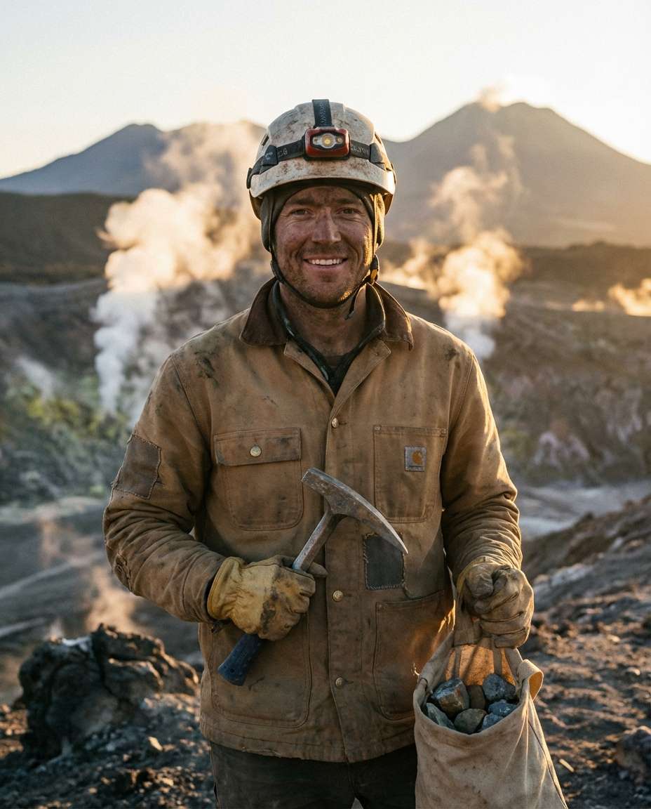 volcano geologist photo