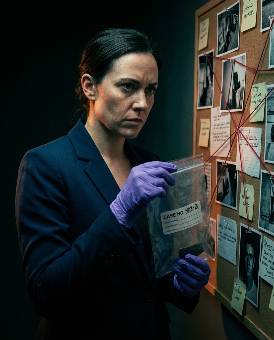 forensic evidence board photo