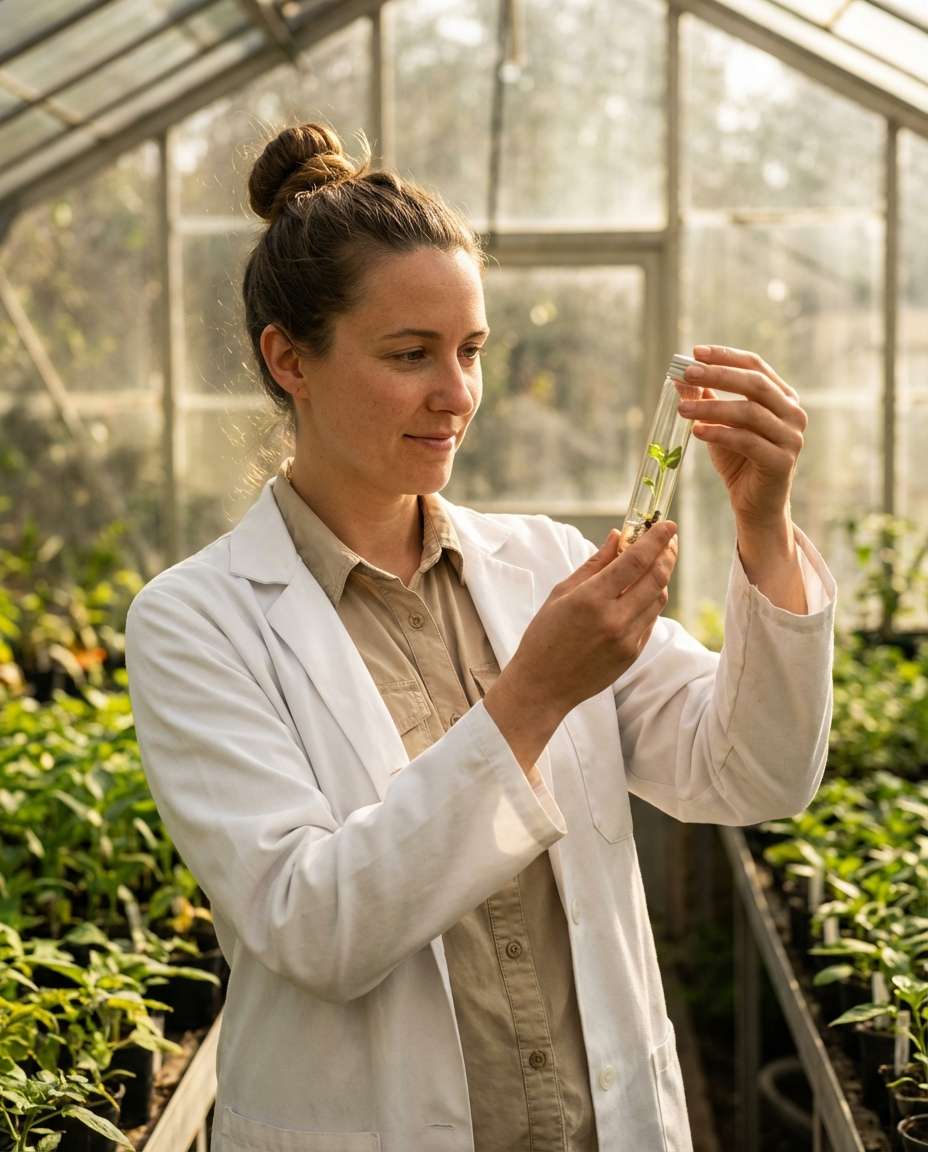 greenhouse botanist photo