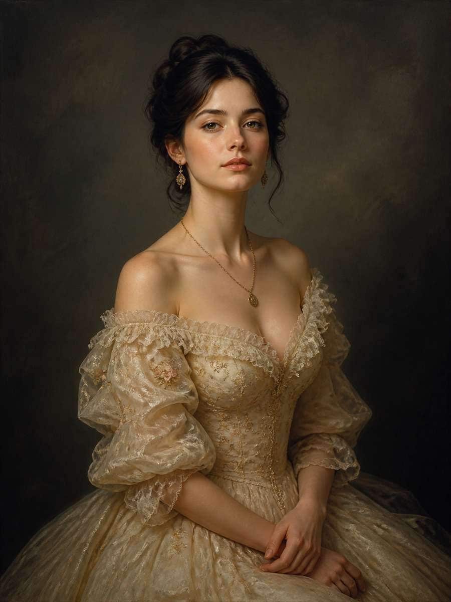 Fine Art Shadow Portrait photo