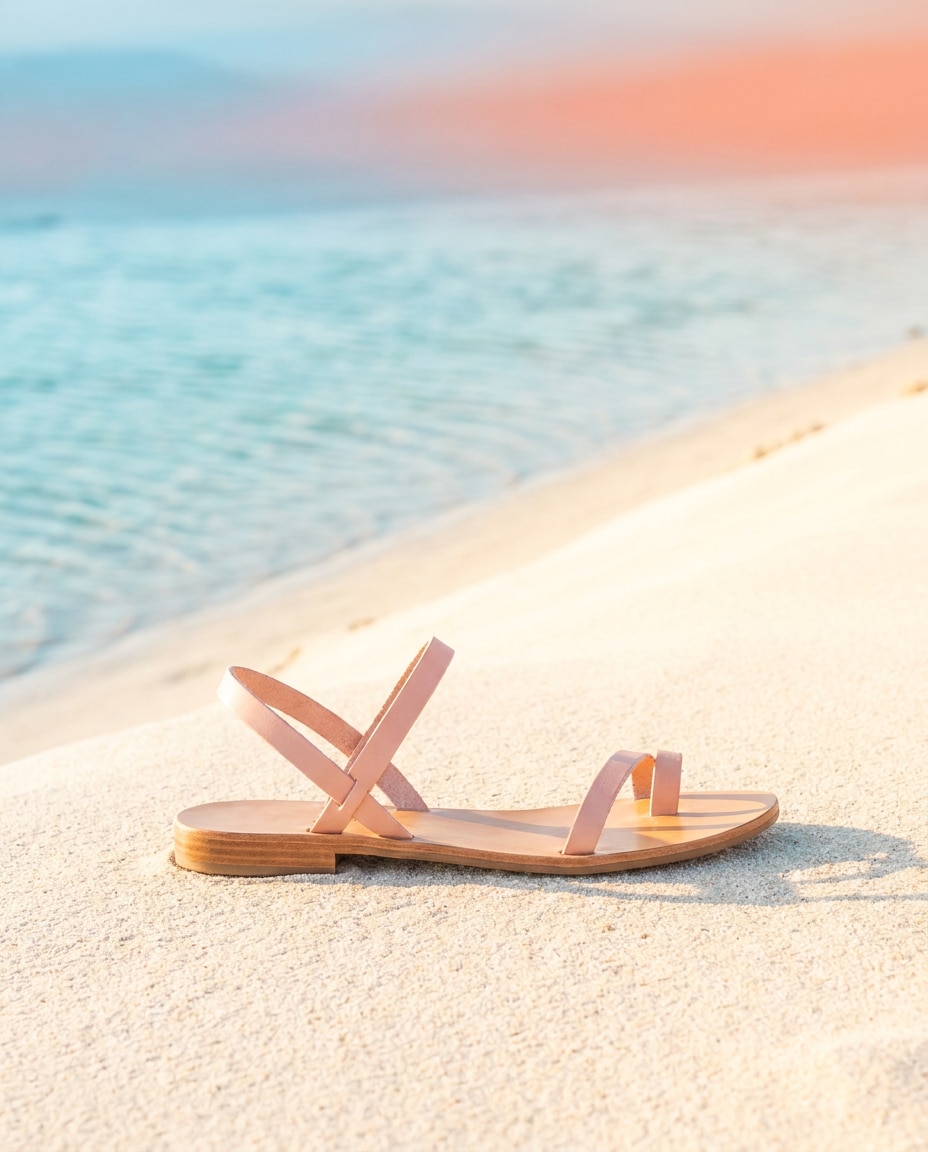 tropical sandal glow photo