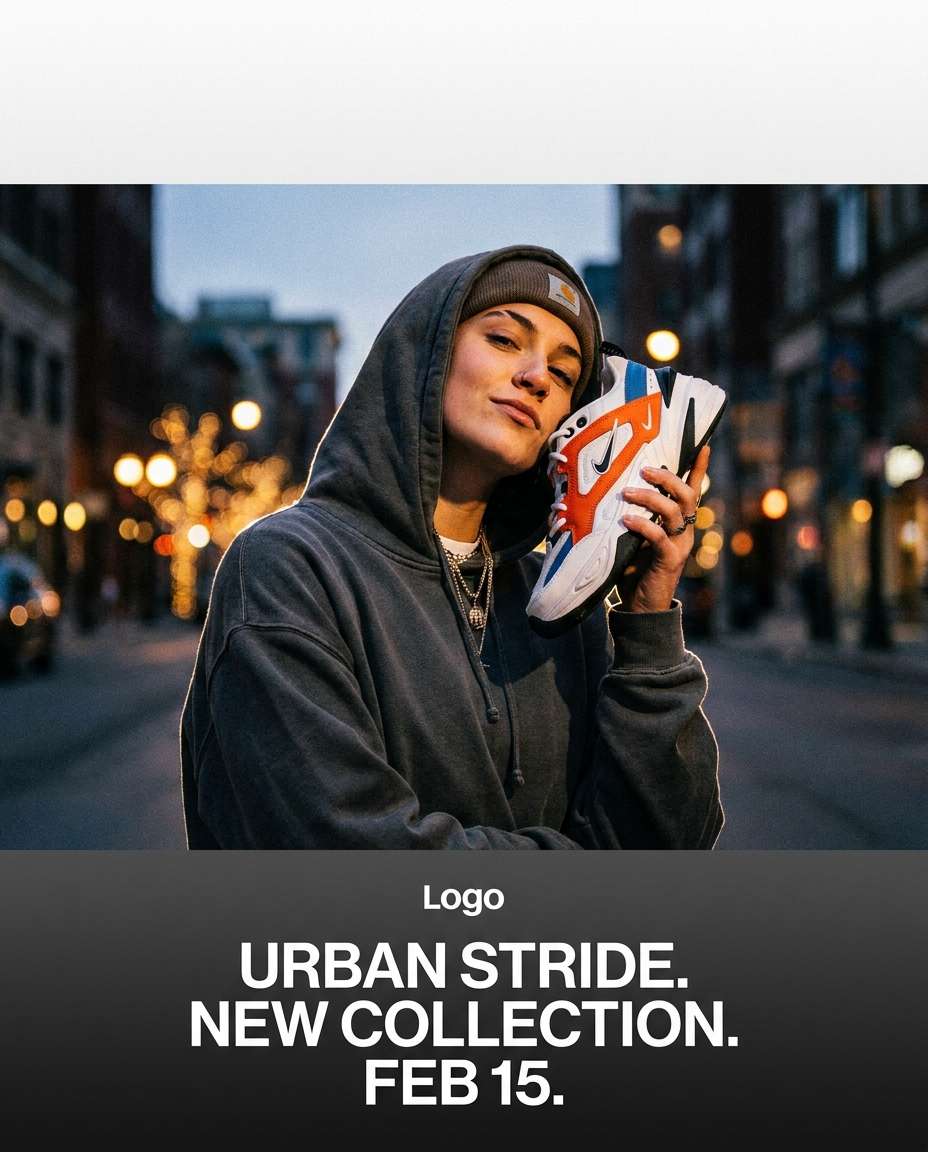 streetwear model hold photo