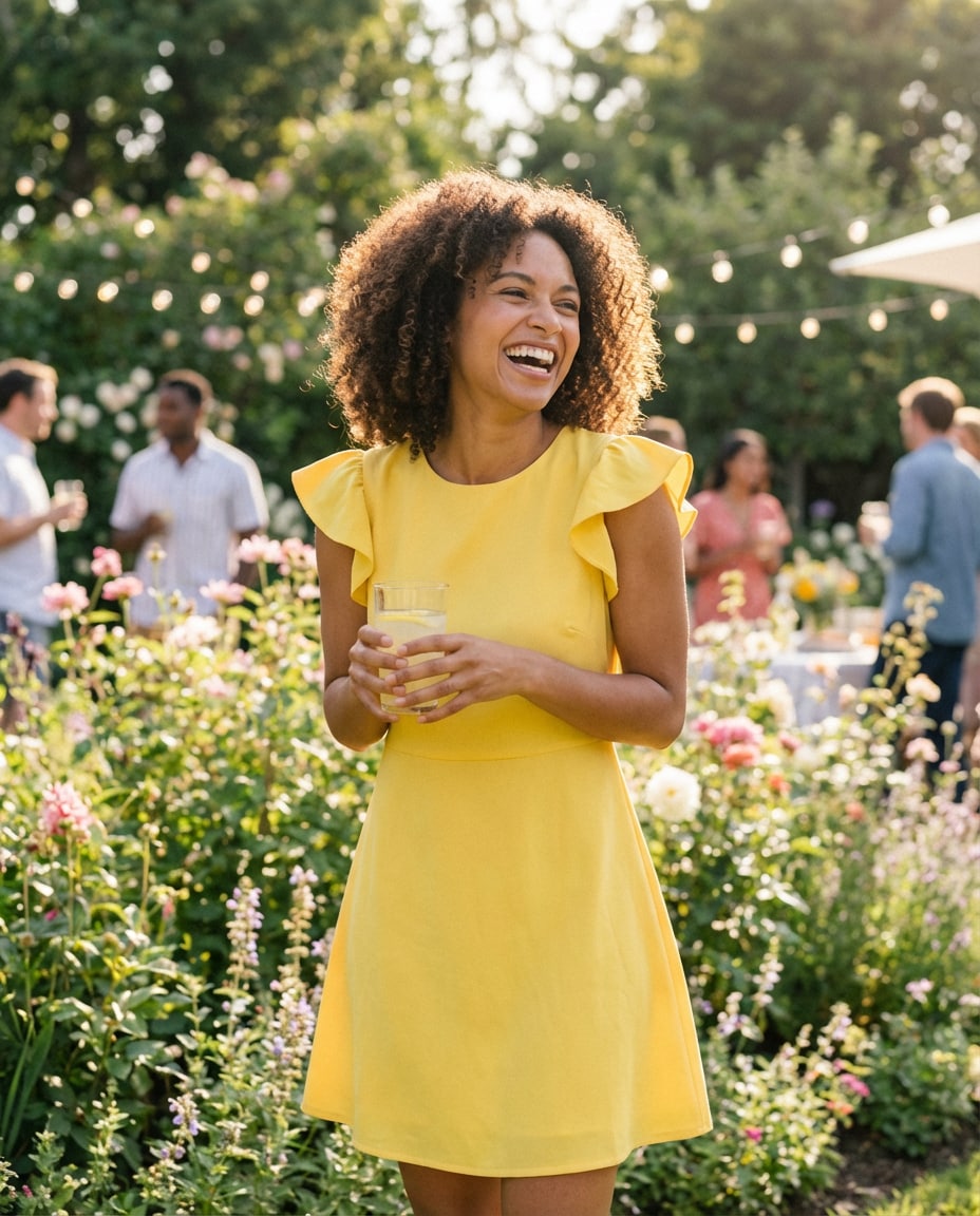 garden party afternoon photo