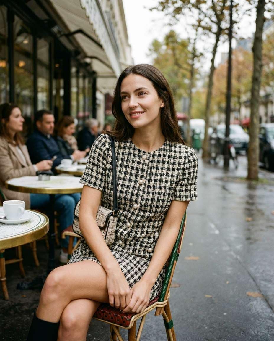 paris cafe look photo