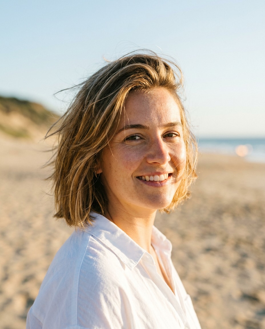 beach wind photo