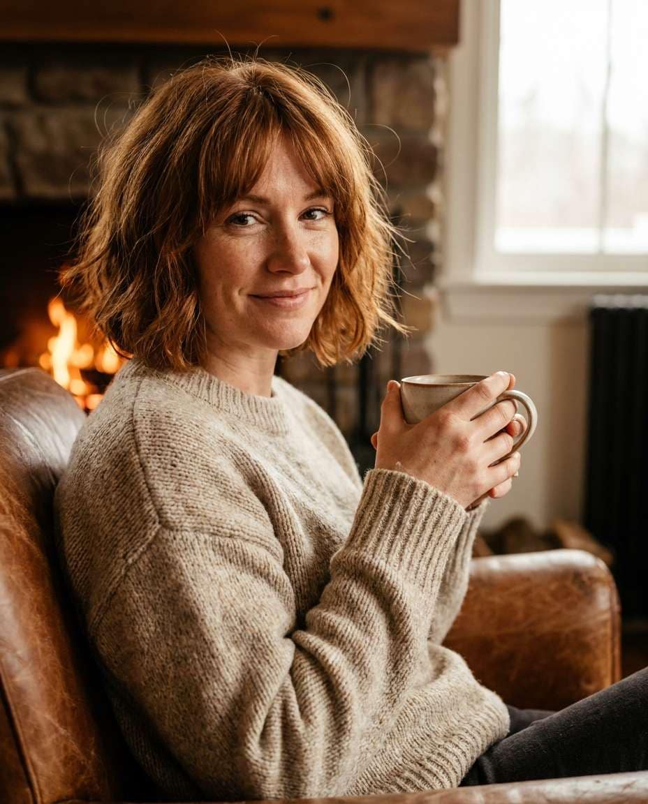 cozy knit bob photo