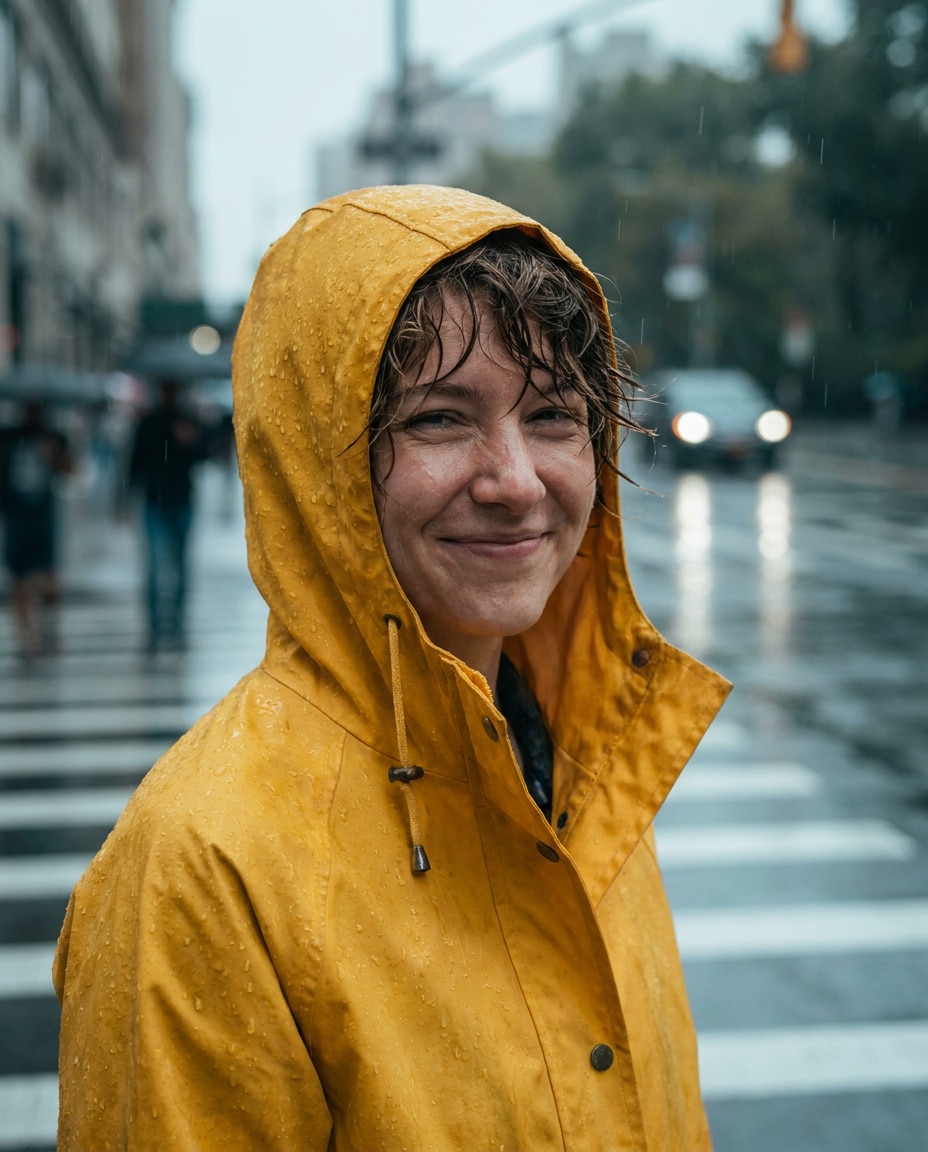 rain jacket photo