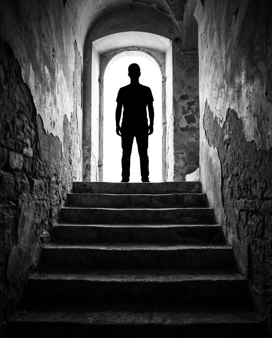 staircase noir photo