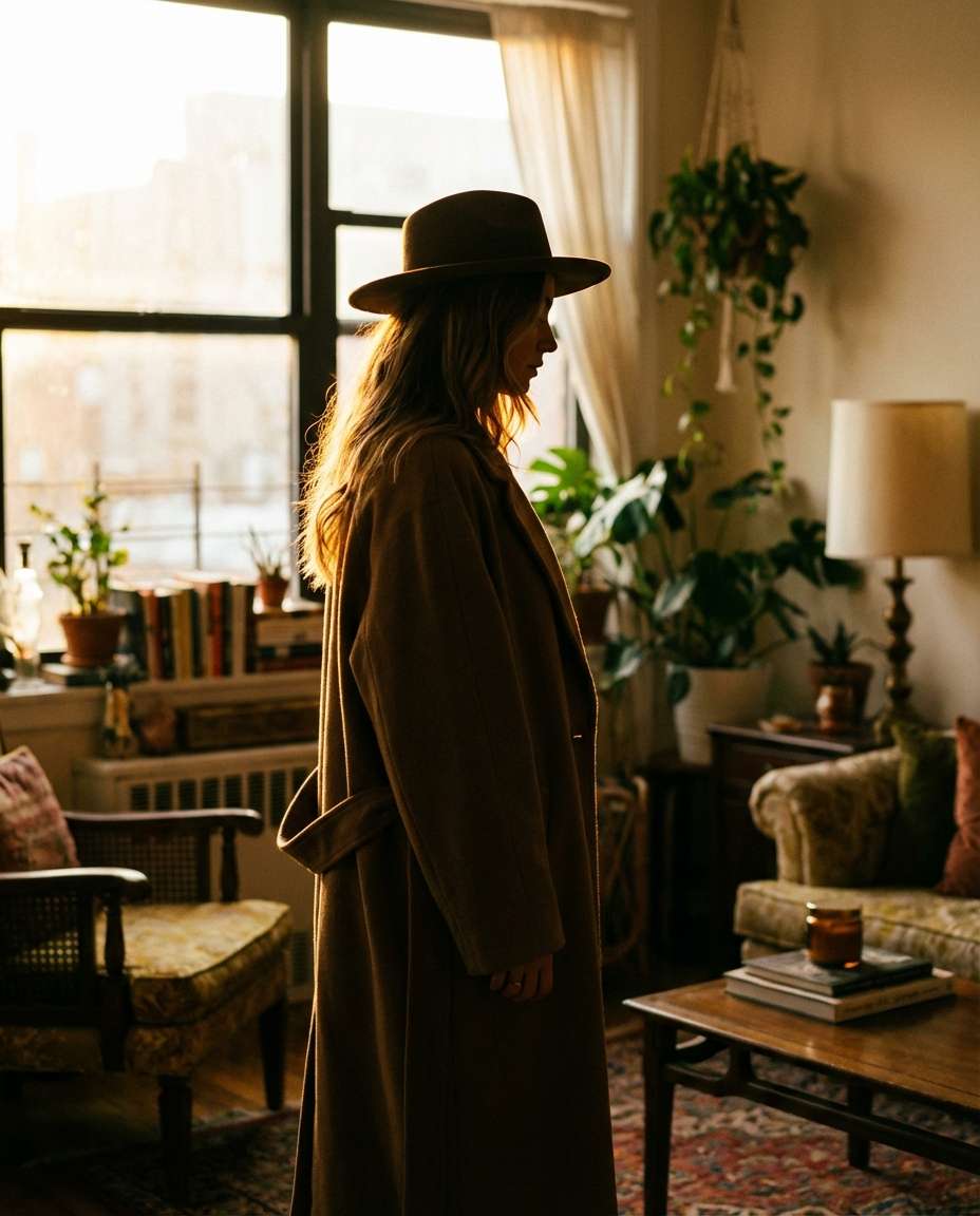 golden hour portrait photo