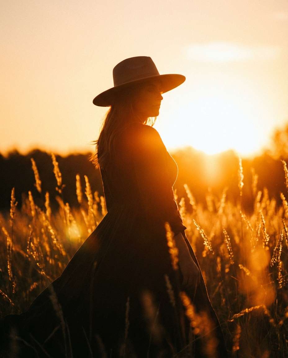 golden wheat field photo
