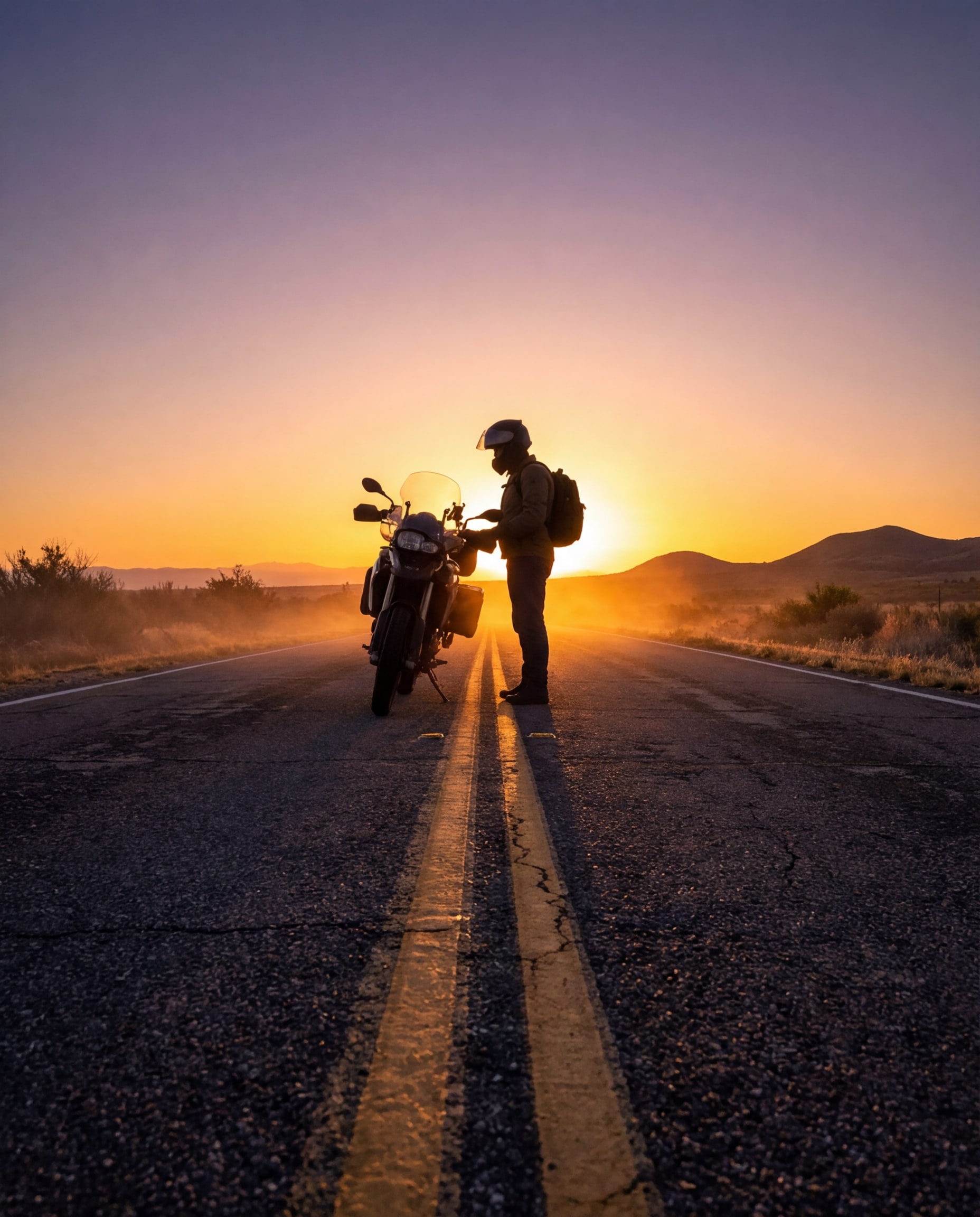 motorcycle backlight photo