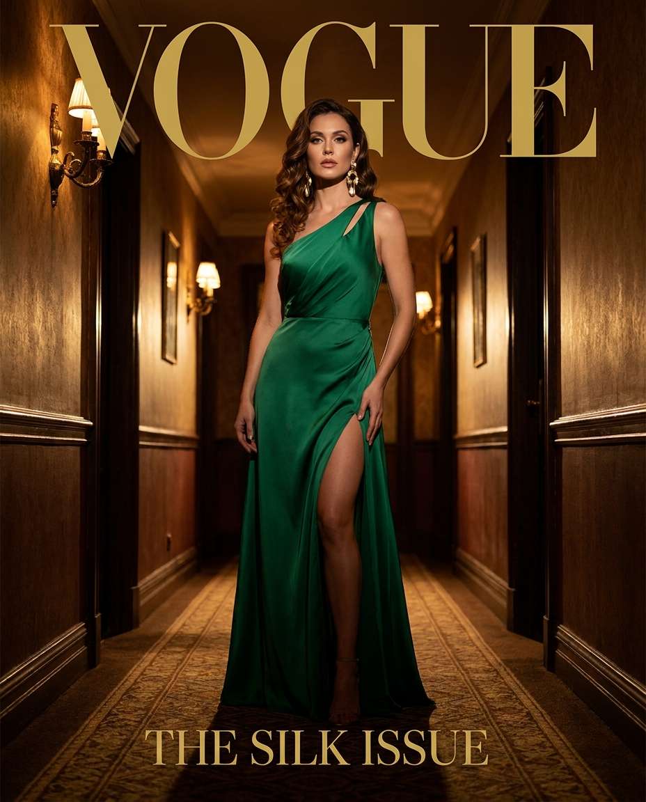 emerald evening glam photo