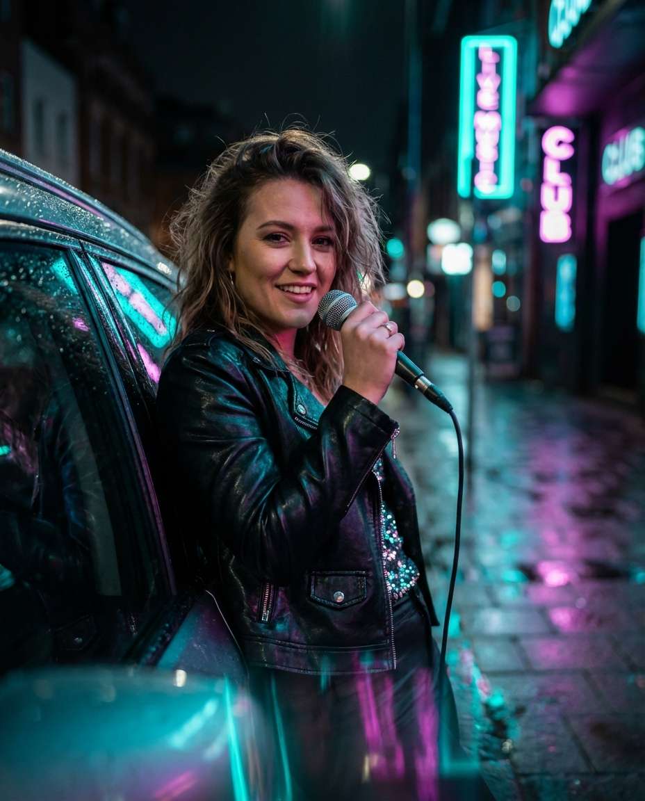 neon tour poster photo