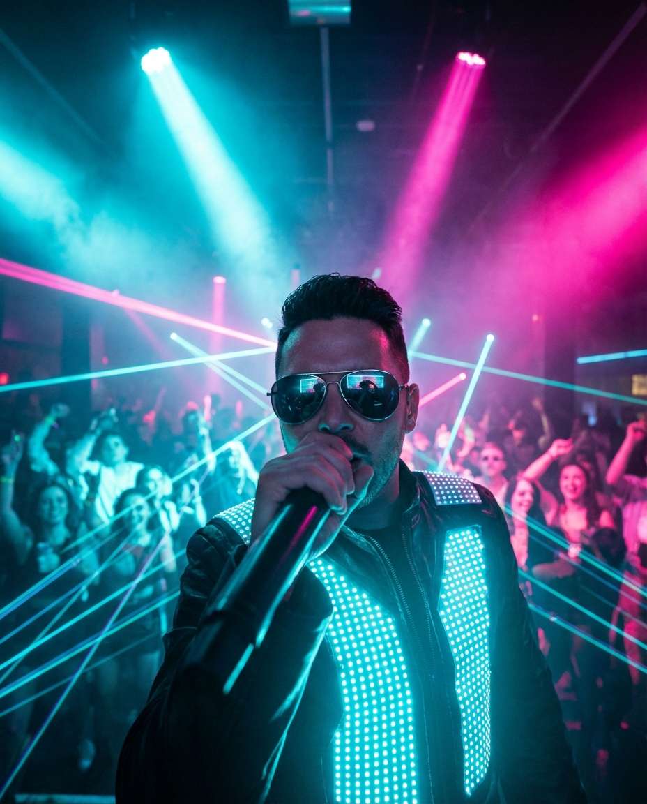 cyber neon club photo