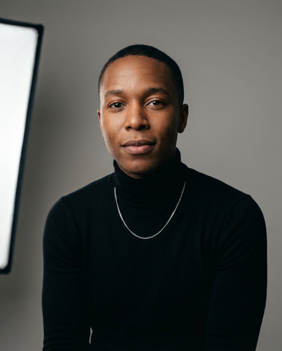 studio headshot clean photo