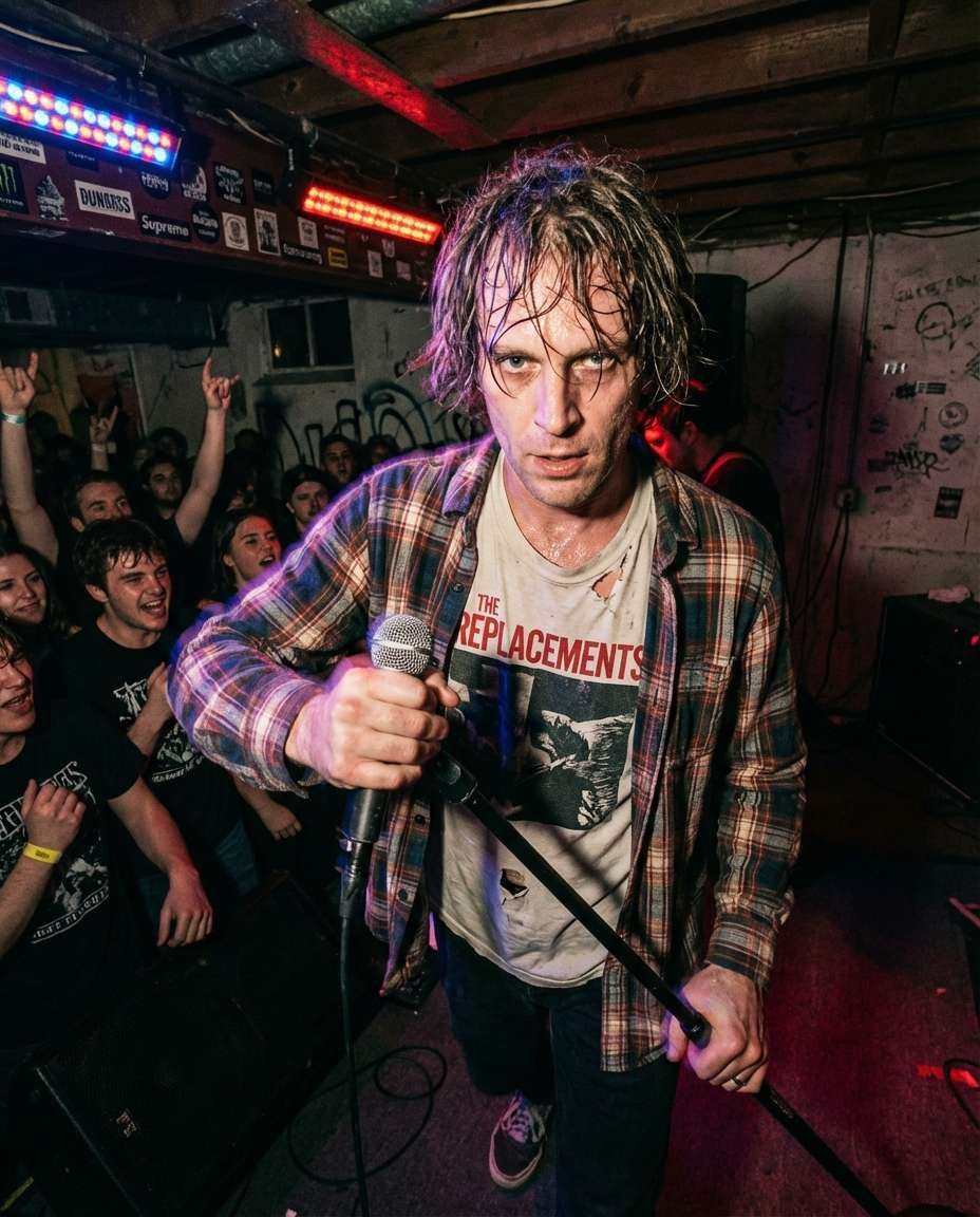 indie basement show photo