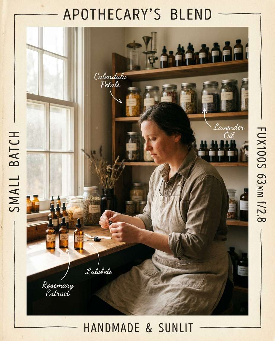 sunlit apothecary vibe photo