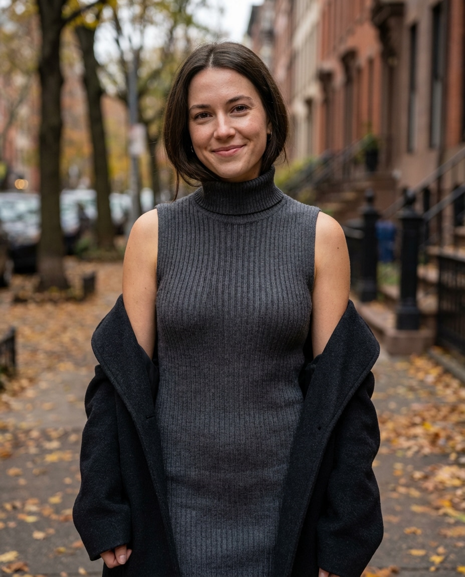 turtleneck knit photo