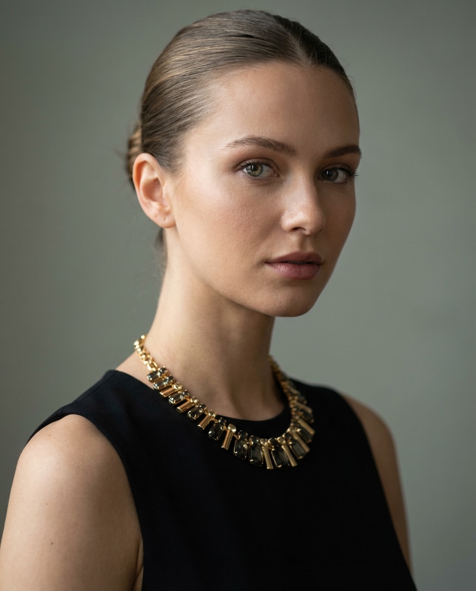 statement jewelry closeup photo