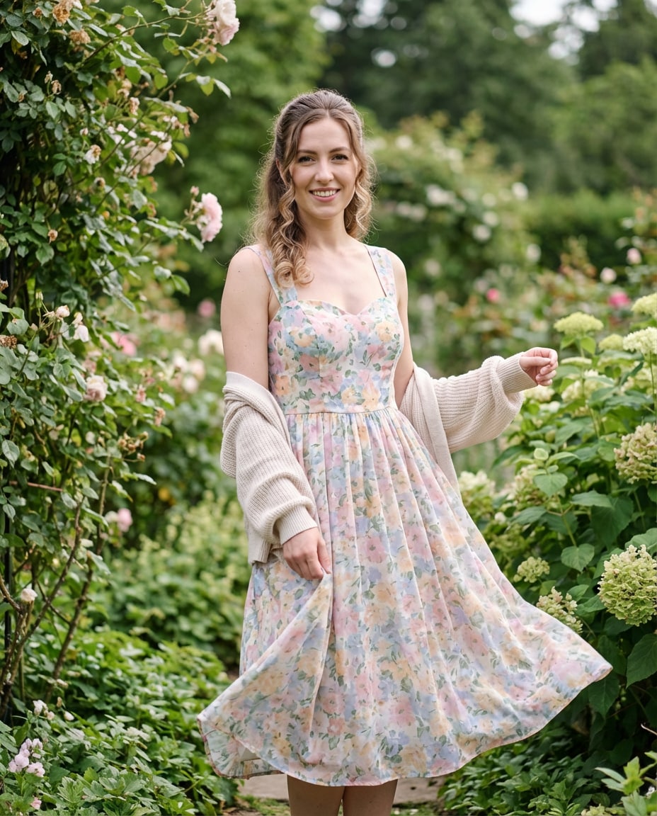 garden party aline photo